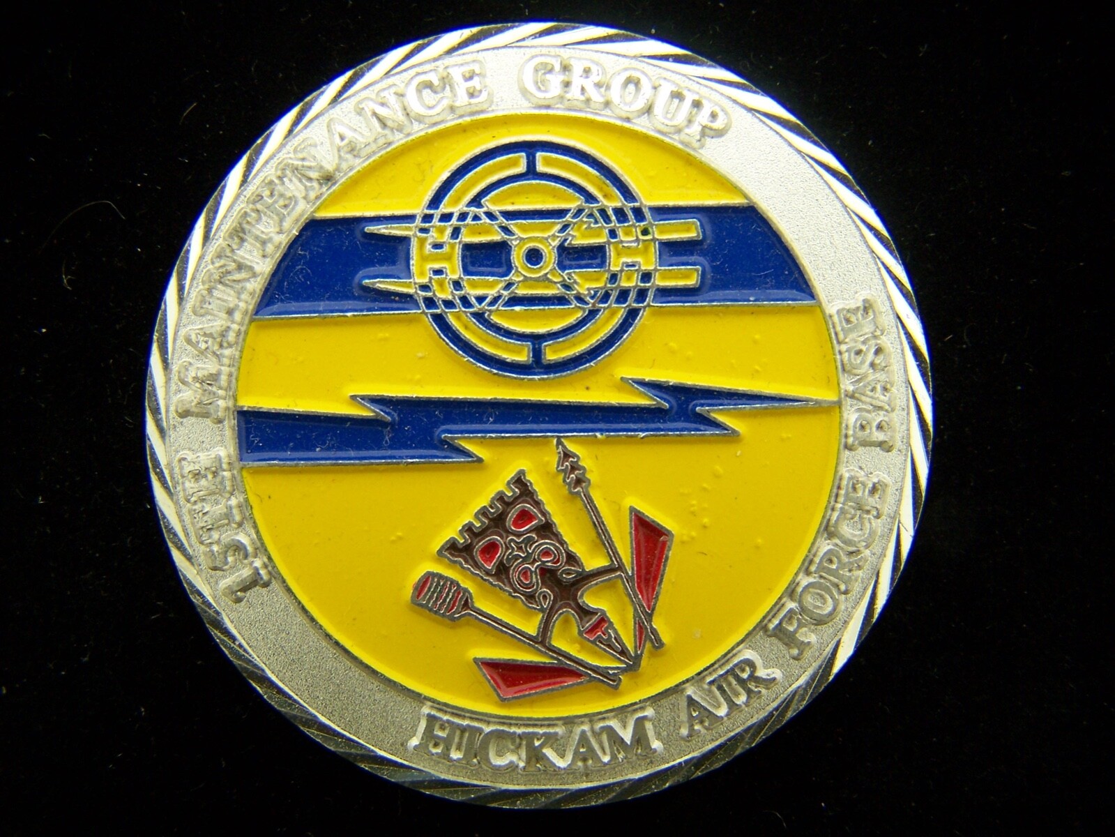 15th Maintenance Group Commander Air Force Challenge Coin