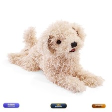 Folkmanis White Poodle Puppy Hand Puppet