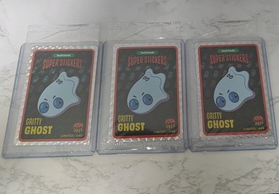 Veefriends Super Aufkleber Halloween Gritty Ghost 3 x versiegelt /449 Gary Vee 