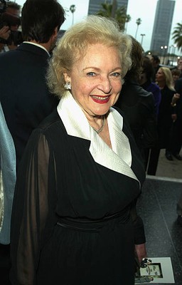 Betty White at opening night Mel Brooks Producers Pantages Theatr- 2003 Photo