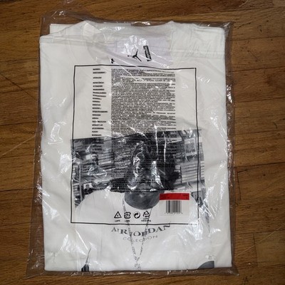 Supreme Jordan Biggie S/S Top Size Large White FW24 Supreme New 