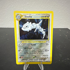 Pokemon TCG Steelix 15/111 Neo Genesis Holo Rare Unlimited 110 HP English on eBay