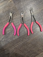 Lot Of 3 Matco Pliers Hot Pink