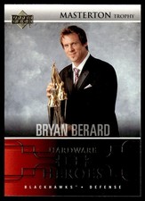 2004-05 Upper Deck Hardware Heroes Bryan Berard Chicago Blackhawks #AW10