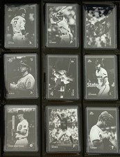 (Toploader Binder) 2025 Topps Black & White Complete Base Set + Vault SPs #1-125