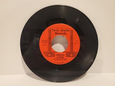 The Emotions Somebody New/Brushfire 7'' Vinyl Record 45 Funk Soul Red Label