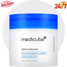 Medicube Zero Pore Pads 2.0, Dual-Textured Facial Toner Pads for Exfoliation and