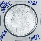 1921 MORGAN SILVER DOLLAR AUTHENTIC HI GRADE U.S. MINT COIN FREE SHIPPING 6107