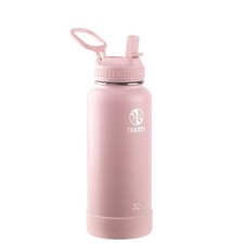 Takeya 32oz Actives Insulated Stainless Steel Water Bottle with Straw Lid -