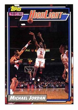 1992-93 Topps #3 Michael Jordan