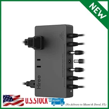 Guitar Pedal Power Supply 7 DC Output for 9V Effect Pedal Board with 2 AC Outlet