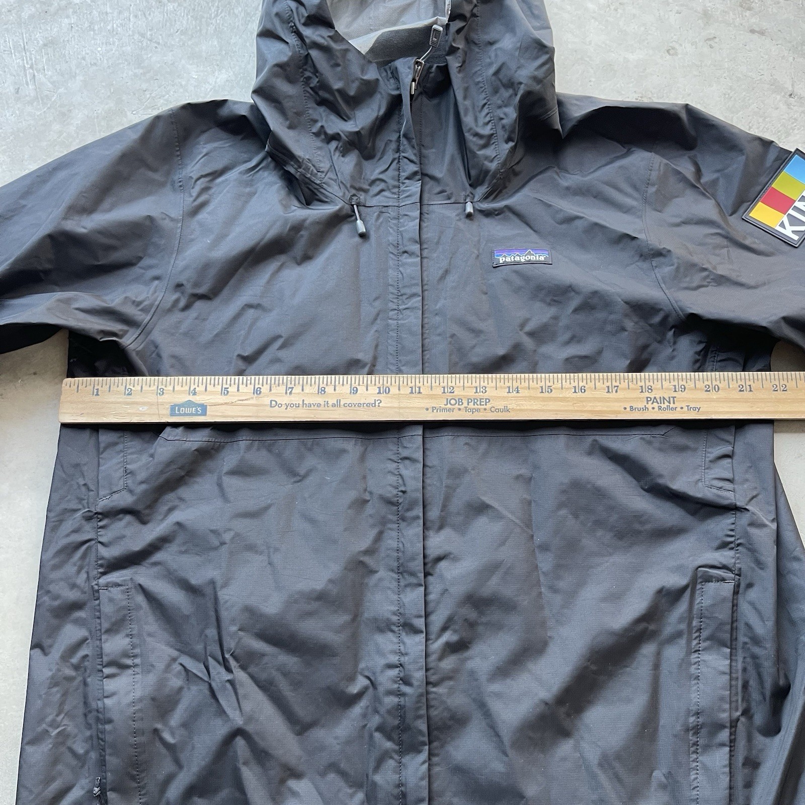 Patagonia Torrentshell 3L Jacket Men's M Black Gorpcore Full Zip Hiking H2NO thumbnail 4