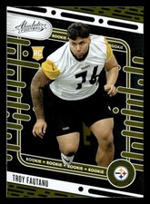 Troy Fautanu 2024 Panini Absolute #120 Pittsburgh Steelers ROOKIE RC *113
