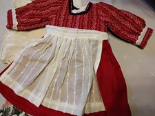 Puppenkleid-Trachtenkleid 37 cm und Unterkleid/Hose