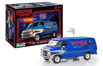 #ad #ad Revell Stranger Things 1977 GMC Van The Squawk 94.5 1:25 scale model car kit $31.95