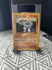 Pokémon TCG Machoke Set Base Unlimited Carta Non Comune 34/102