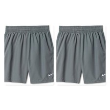 Nike Kids Dri-fit Multi Shorts Grey, Size: XL 2-Pack