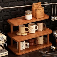 Risers Display Stand 3 Tier for Cosmetic Items Candles Collections Organizer