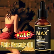 Max Afro Ayiti Oil Herbal Oil for Man Enhances Male Boosts Circulation NEW