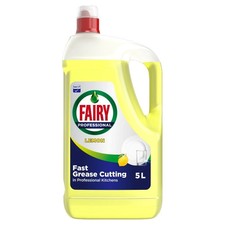 Fairy Professional Washing Up Liquid, Fresh Lemon Pack of 5Ltr 6.21 per litre