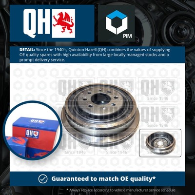 Brake Drum Rear BDR350 Quinton Hazell 7700421739 Genuine Top Quality Guaranteed