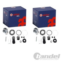 2X Autofren Bremssattel RAPARATUR-SATZ Hinten Passend FüR Toyota MR2