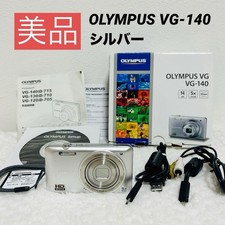 Excellent Condition OLYMPUS VG-140 Compact Digital Camera, Silver, Tested and