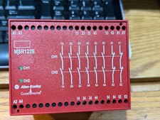 Allen Bradley MSR122E 440r-e21358 Guardmaster Safety Relay 24v-ac/dc