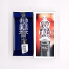 Mikasa Monterey Crystal Wine Bottle Stopper T8173/900 New