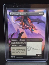 Scavenger Regent (Borderless) Tarkir: Dragonstorm Regular, R 0379, MTG, CCG, TCG