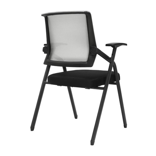2PCS Foldable Chair w/o Casters Waiting Room Office Desk Side Chairs Reception - Picture 12 of 22