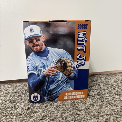 KANSAS CITY ROYALS BOBBY WITT JR CARD SERIES BOBBLEHEAD 8-29-25 SGA NIB - 第 7/12 張圖片