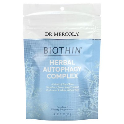 2 X Dr. Mercola, Biothin, Herbal Autophagy Complex, 3.7 oz (105 g)