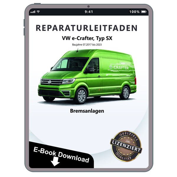 Vw E-Crafter Sx 2017-2023 Bremsanlage Bremsen System Reparaturhandbuch Download-image