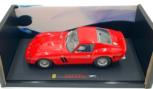 Hot Wheels 1/18 Scale Diecast K8727 - Ferrari 250 GTO - Red - Picture 4 of 5