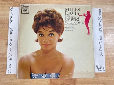 MILES DAVIS SOMEDAY MY PRINCE WILL COME W/ COLTRANE 1961 MONO 1ST PRESS PROMO LP