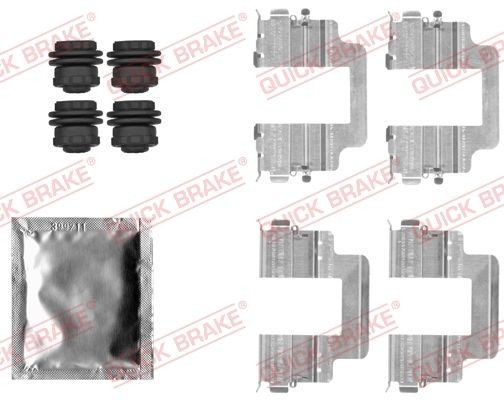 ZubehÖRsatz Scheibenbremsbelag Hinten Quick Brake 109 1822 FÜR Land Rover-image