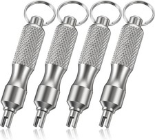 4pcs Valve Stem Remover, Valve Core Remover, Valves Core Removal Tool, Tire Stem
