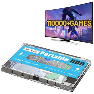 Portable Game Drive - 90+ Emulators, Plug and Play