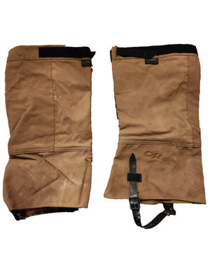 Outdoor Research Crocodile Expedition Gaiters, Coyote, Medium Gore-Tex GC