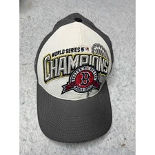 New Era 39THIRTY Boston Red Sox 2013 World Series Champions Hat Grey Mens OSFM