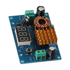 DC Boost Converter Module with LED Display Adjustable Output Voltage 4 35V