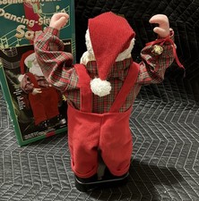 Musical Dancing Santa In Santa Figures (1946-1990) for sale | eBay