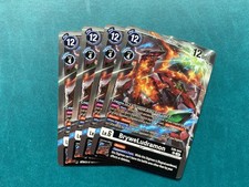 BryweLudramon EX6-044 Playset Infernal Ascension Digimon Card Game x4