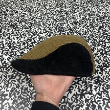 Vintage 90s Kangol Corduroy Flat Cap Retro Hi...