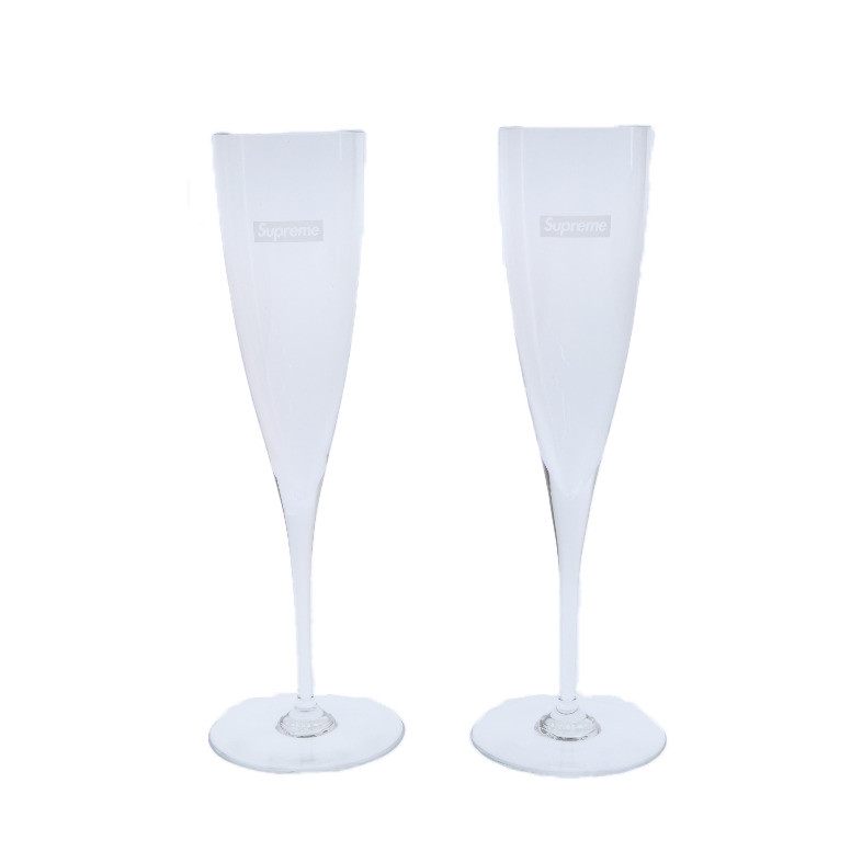 Supreme 19Aw Baccarat Dom Perignon Flute Set 2-Piece Champagne 