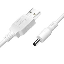 SCOVEE Charger for Foreo Luna Series Facial 4 feet, Gold,White