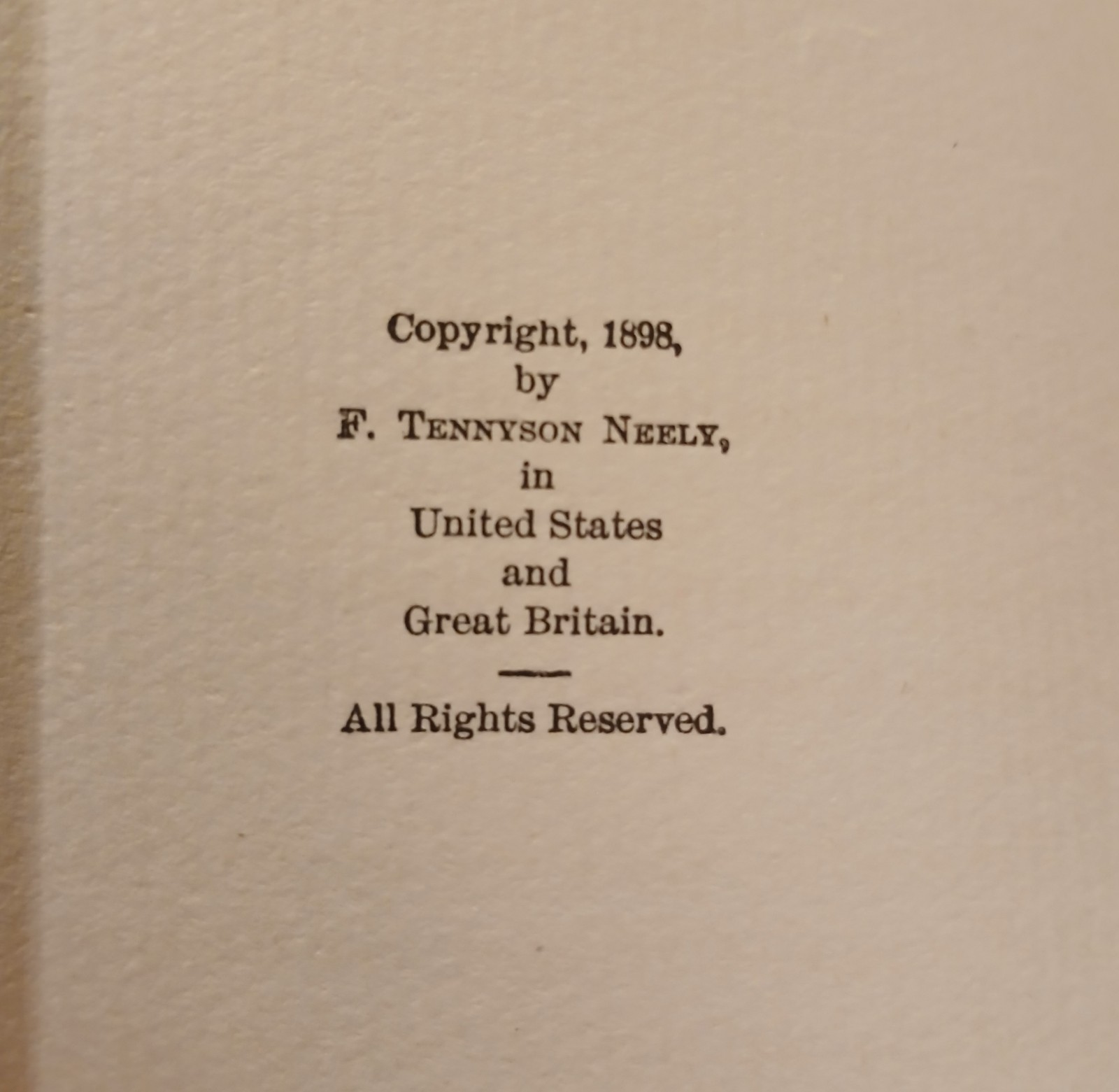 Victorian c1898 1st English Edition "Cyrano De Bergerac" By E. Rostand