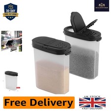 Clear 8 oz Spice Containers Set - BPA-Free, Airtight for Travel & Home Use