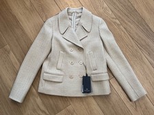 Giacca blazer donna Massimo Dutti 6 bottoni taglia 12 nuova con etichette prezzo di listino £ 195